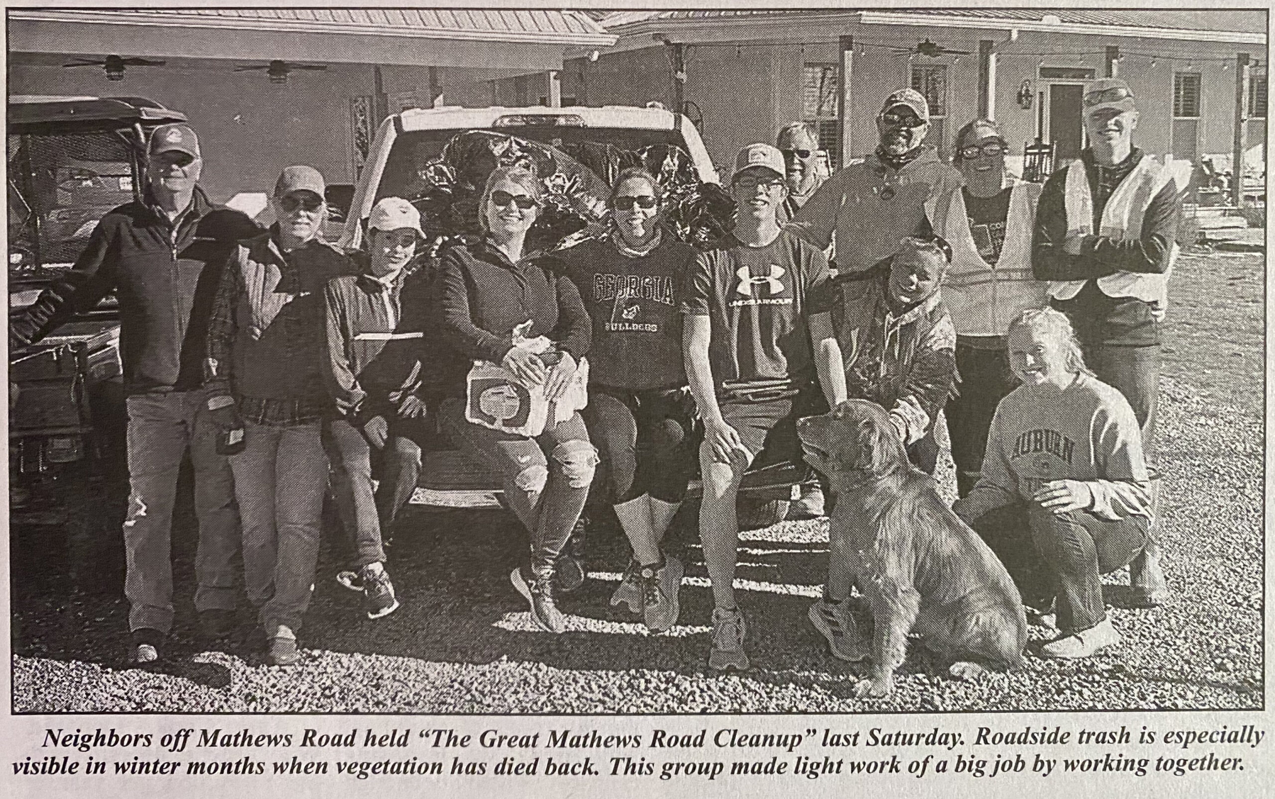 Neighbors Band Together to Clean Up Trash